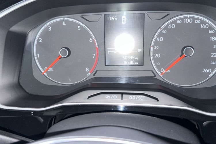 Used Jetta VS5 2023 280TSI Automatic Trend Edition Odometer Close Up