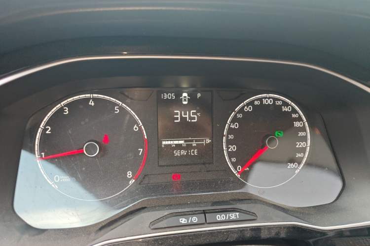 Used Jetta VS5 2023 280TSI Automatic Trend Edition Odometer Close Up
