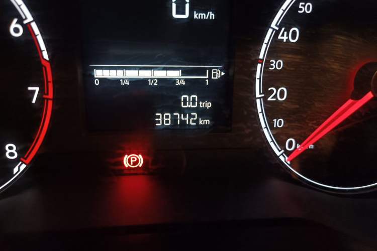 Used Jetta VS5 2023 280TSI Automatic Enjoyment Model Odometer Close Up