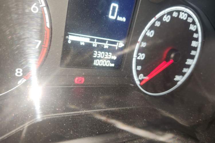 Used Jetta VS5 2023 280TSI Manual Entry-Level Model Odometer Close Up