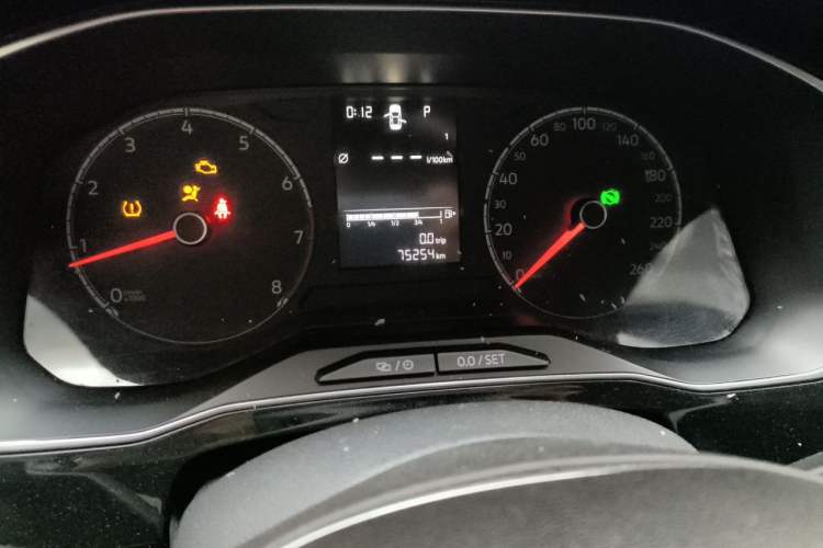 Used Jetta VS5 2023 280TSI Automatic Trend Edition Odometer Close Up
