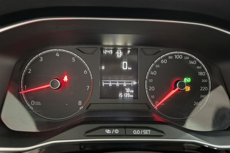 Used Jetta VS5 2023 280TSI Automatic Enjoyment Model Odometer Close Up