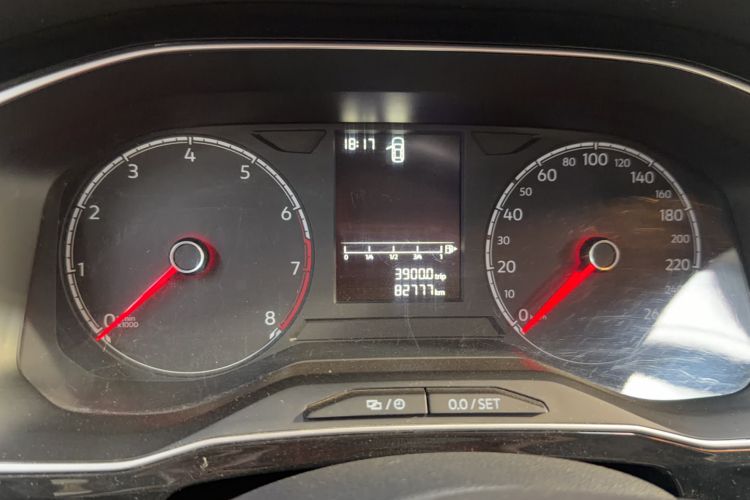 Used Jetta VS5 2023 280TSI Automatic Trend Edition Odometer Close Up