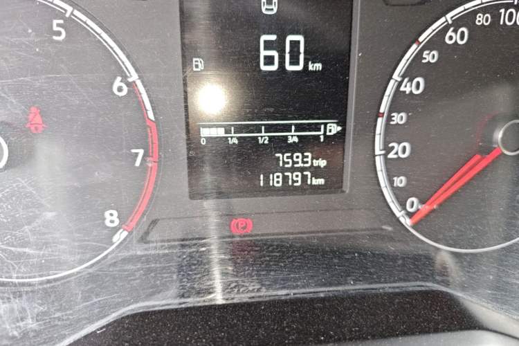 Used Jetta VS5 2023 280TSI Automatic Trend Edition Odometer Close Up
