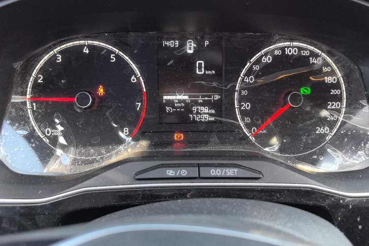 Used Jetta VS5 2023 280TSI Automatic Trend Edition Odometer Close Up