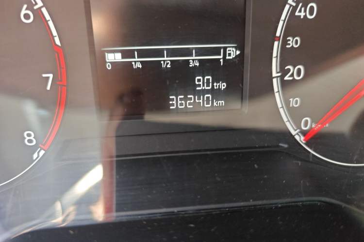 Used Jetta VS5 2023 280TSI Automatic Trend Edition Odometer Close Up