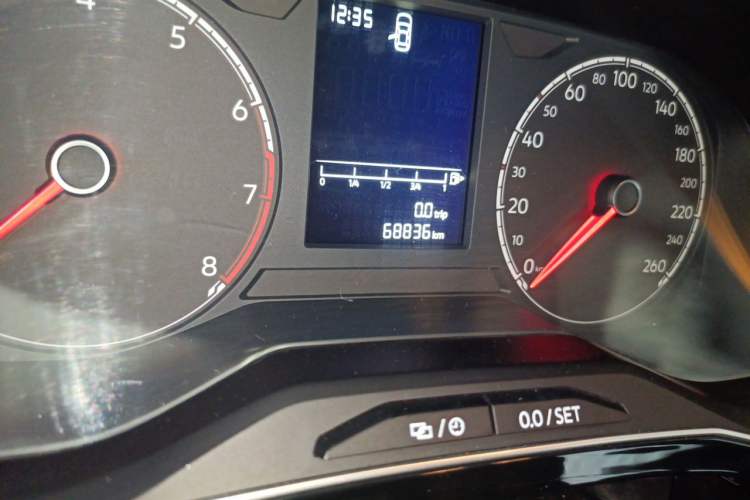 Used Jetta VS5 2023 280TSI Automatic Trend Edition Odometer Close Up