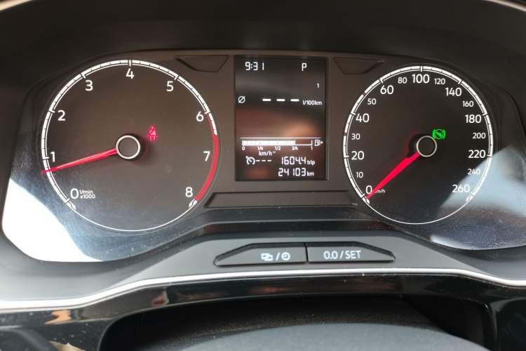 Used Jetta VS5 2023 280TSI Automatic Trend Edition Odometer Close Up