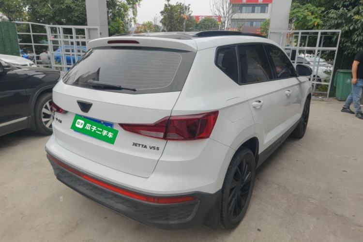Used Jetta VS5 2023 280TSI Automatic High-Gloss Enjoyment Model Rear Right 45 Deg