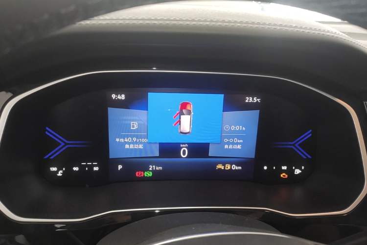 Used Jetta VS5 2024 280TSI Automatic Flagship High-Gloss Edition Instrument Cluster