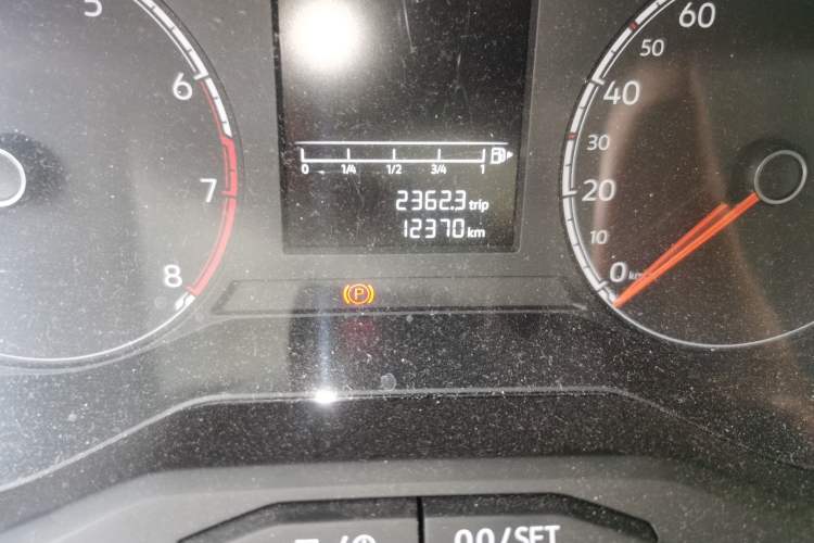 Used Jetta VS5 2024 280TSI Automatic Pioneer Edition Odometer Close Up