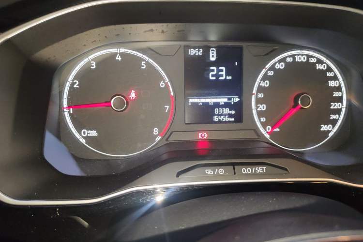 Used Jetta VS5 2024 280TSI Manual Pioneer Edition Odometer Close Up