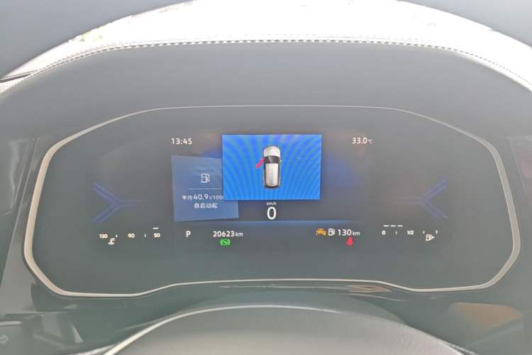 Used Jetta VS5 2024 280TSI Automatic Flagship High-Gloss Edition Instrument Cluster