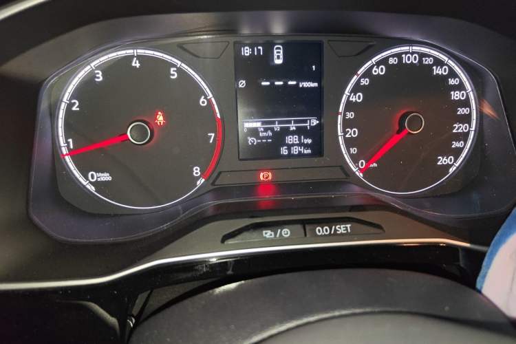 Used Jetta VS5 2024 280TSI Manual Enjoyment Edition Odometer Close Up