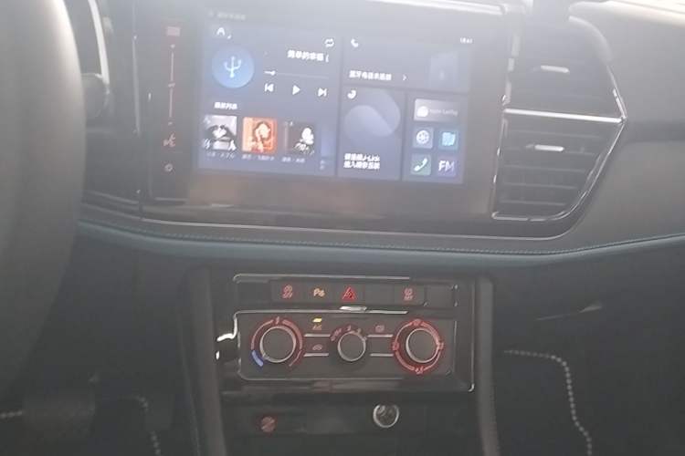 Used Jetta VS5 2024 280TSI Automatic Enjoyment Highlight Edition Audio And AC Panel