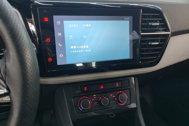 Used Jetta VS5 2024 Model, 5th Anniversary Edition Audio And AC Panel