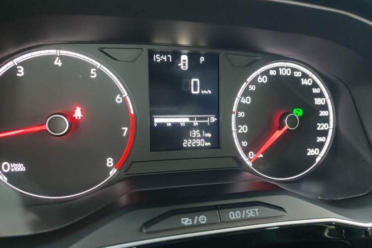 Used Jetta VS5 2024 Model, 5th Anniversary Edition Instrument Cluster