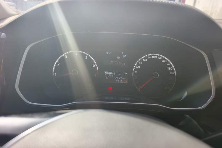 Used Jetta VS5 2024 Model, 5th Anniversary Edition Instrument Cluster