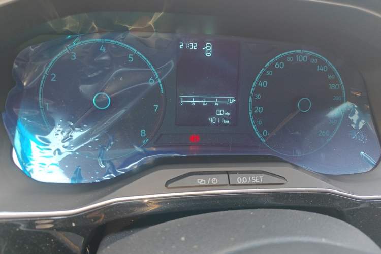 Used Jetta VS5 2024 280TSI Automatic Enjoyment Edition Odometer Close Up