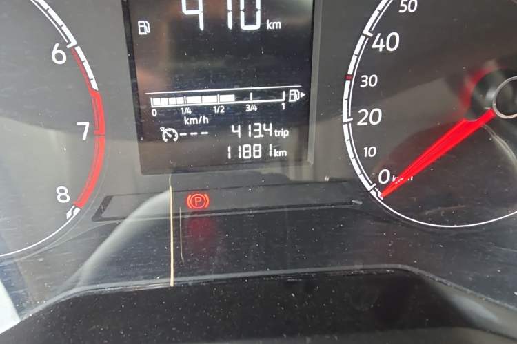 Used Jetta VS5 2024 280TSI Automatic Enjoyment Edition Odometer Close Up