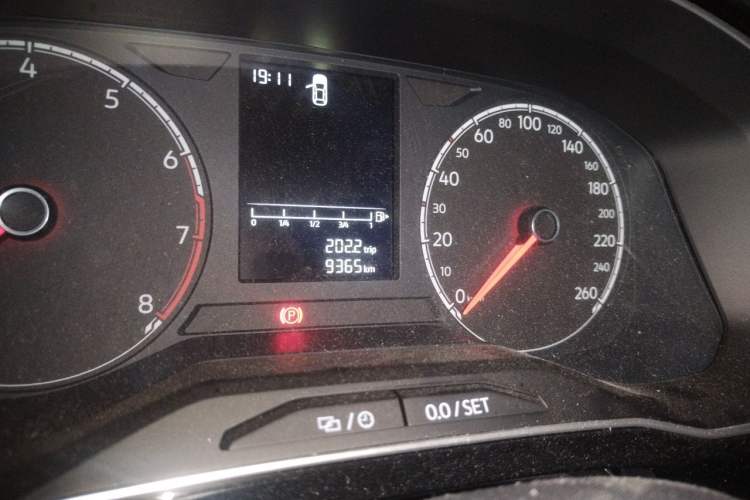 Used Jetta VS5 2024 280TSI Manual Pioneer Edition Odometer Close Up