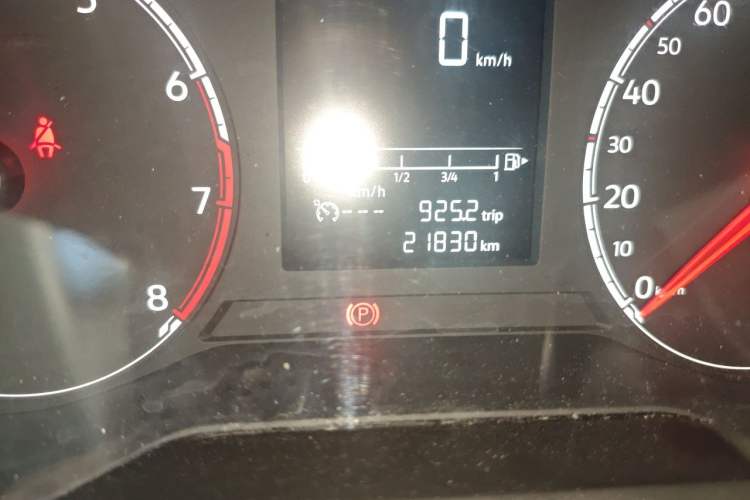 Used Jetta VS5 2024 280TSI Automatic Pioneer Edition Odometer Close Up