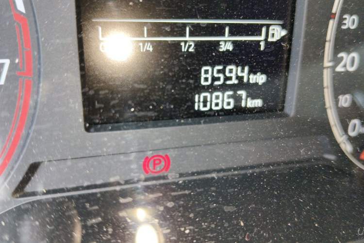 Used Jetta VS5 2024 280TSI Automatic Pioneer Edition Odometer Close Up