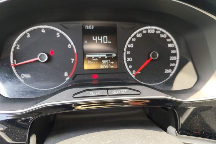 Used Jetta VS5 2024 280TSI Manual Pioneer Edition Odometer Close Up