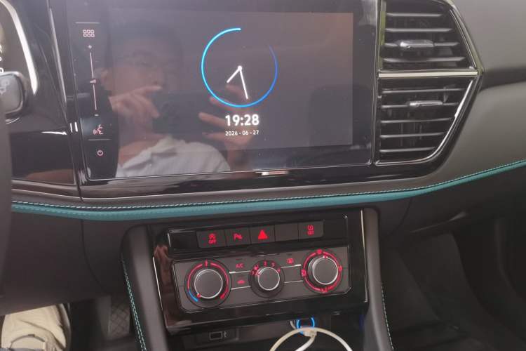 Used Jetta VS5 2026 Model, 280TSI Automatic Enjoyment Highlight Edition Audio And AC Panel
