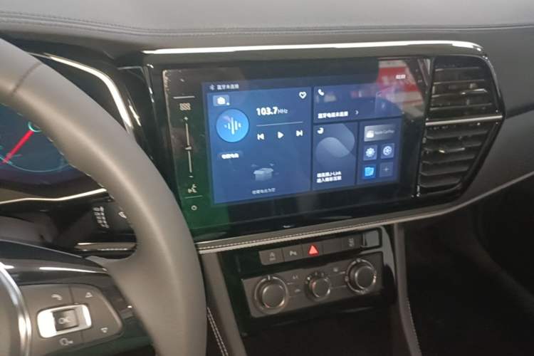 Used Jetta VS5 2026 Model, 280TSI Automatic Enjoyment Edition Audio And AC Panel