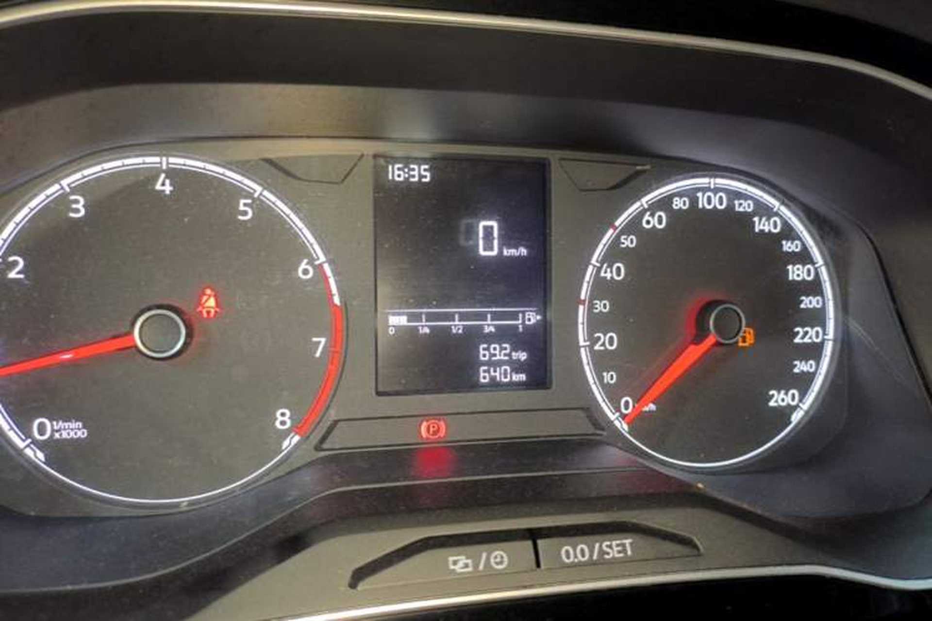 Used Jetta VS5 2026 Model, 280TSI Manual Pioneer Edition Instrument Cluster