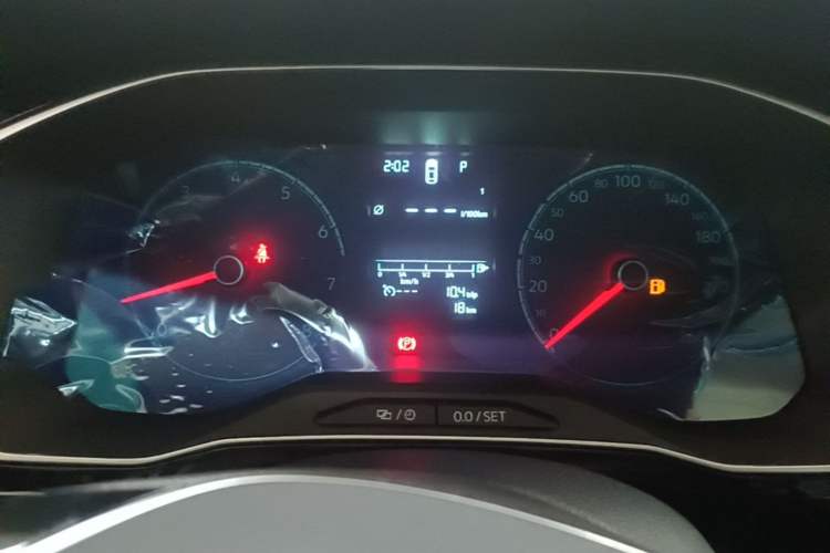 Used Jetta VS5 2026 Model, 280TSI Automatic Enjoyment Edition Instrument Cluster