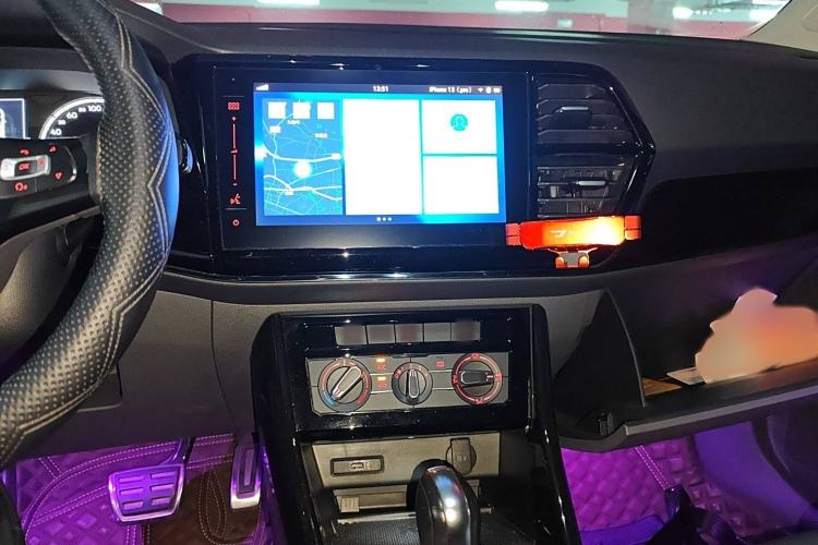 Used Jetta VS7 2020 1.4T Automatic Enjoyment Model Audio And AC Panel