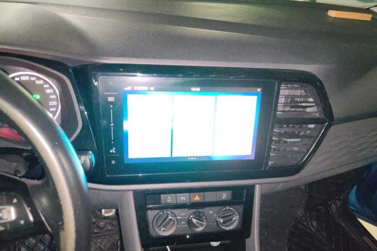 Used Jetta VS7 2020 1.4T Automatic Enjoyment Model Audio And AC Panel