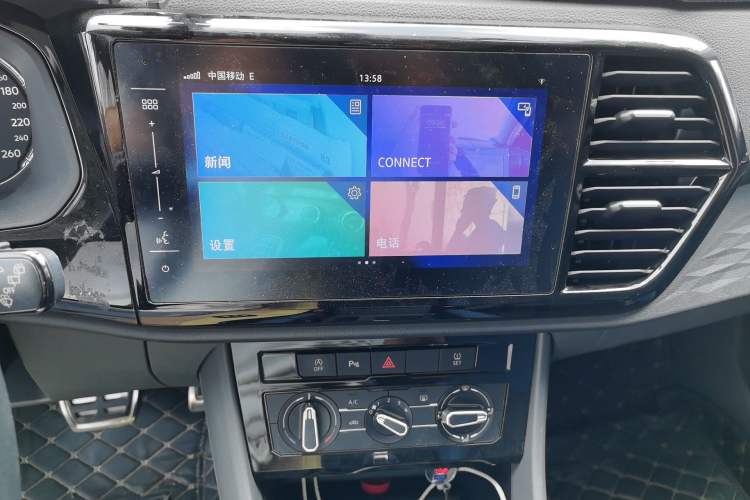 Used Jetta VS7 2020 1.4T Automatic Enjoyment Model Audio And AC Panel