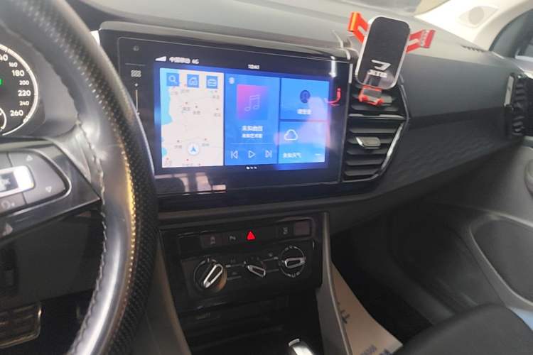 Used Jetta VS7 2020 1.4T Automatic Enjoyment Model Audio And AC Panel