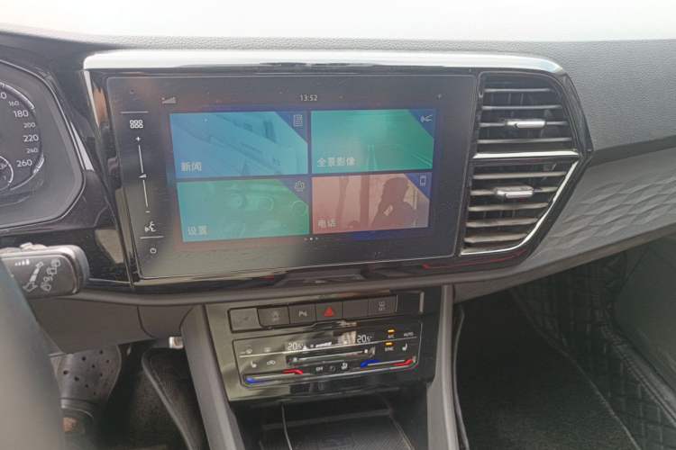 Used Jetta VS7 2020 1.4T Automatic Glory Edition Audio And AC Panel