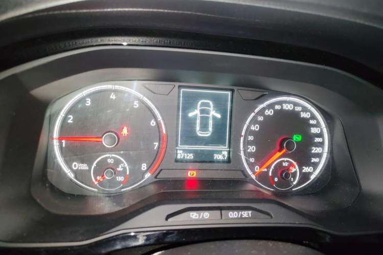 Used Jetta VS7 2020 1.4T Automatic Enjoyment Model Instrument Cluster