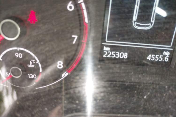 Used Jetta VS7 2020 1.4T Automatic Glory Edition Odometer Close Up