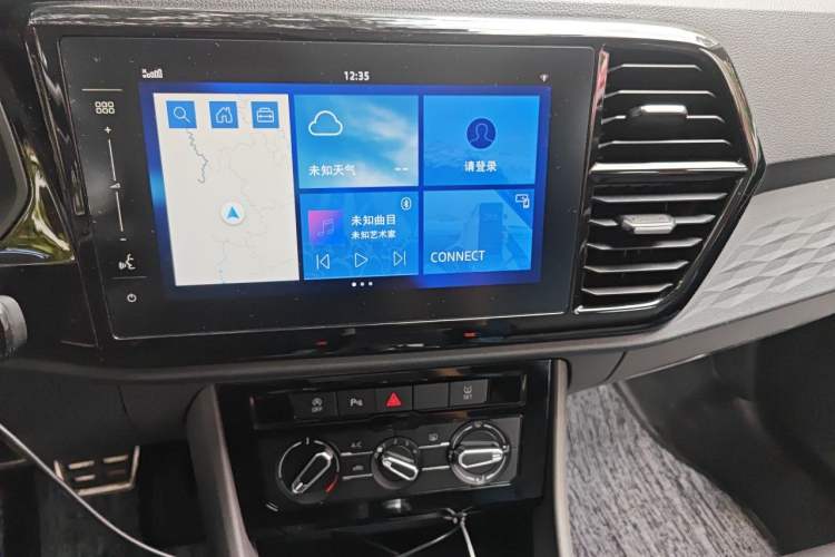 Used Jetta VS7 2020 1.4T Automatic Enjoyment Model Audio And AC Panel