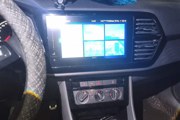Used Jetta VS7 2020 1.4T Automatic Enjoyment Model Audio And AC Panel