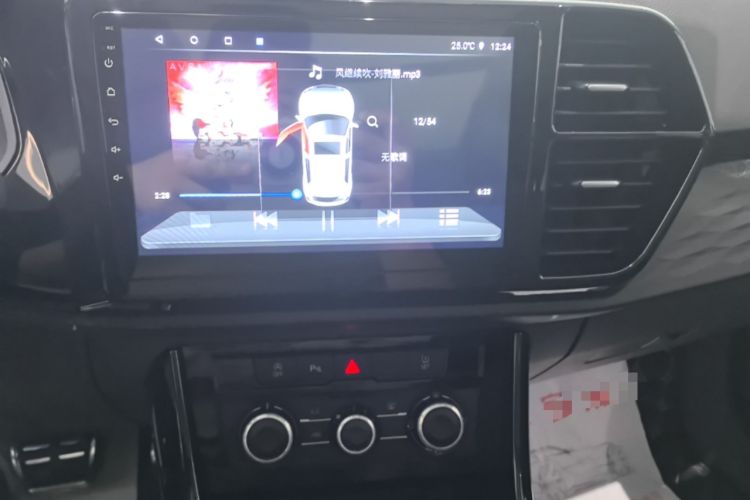 Used Jetta VS7 2020 1.4T Automatic Enjoyment Model Audio And AC Panel
