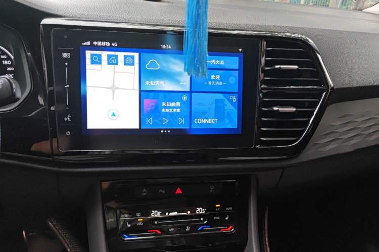 Used Jetta VS7 2020 1.4T Automatic Glory Edition Audio And AC Panel
