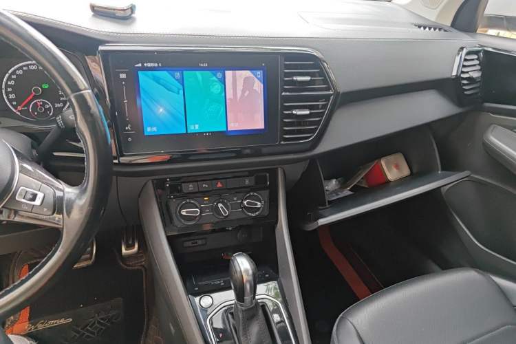 Used Jetta VS7 2020 1.4T Automatic Enjoyment Model Audio And AC Panel