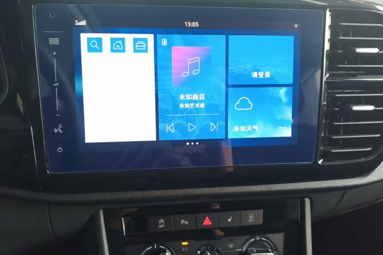 Used Jetta VS7 2020 1.4T Automatic Enjoyment Model Audio And AC Panel