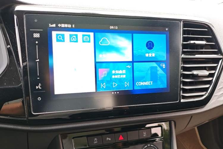 Used Jetta VS7 2020 1.4T Automatic Enjoyment Model Audio And AC Panel