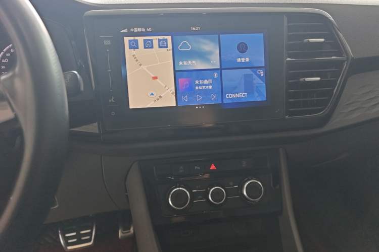 Used Jetta VS7 2020 1.4T Automatic Enjoyment Model Audio And AC Panel