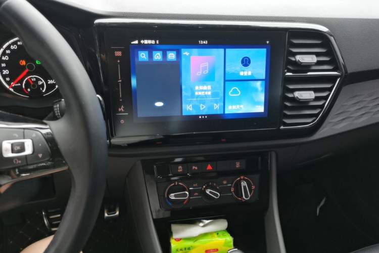 Used Jetta VS7 2020 1.4T Automatic Enjoyment Model Audio And AC Panel