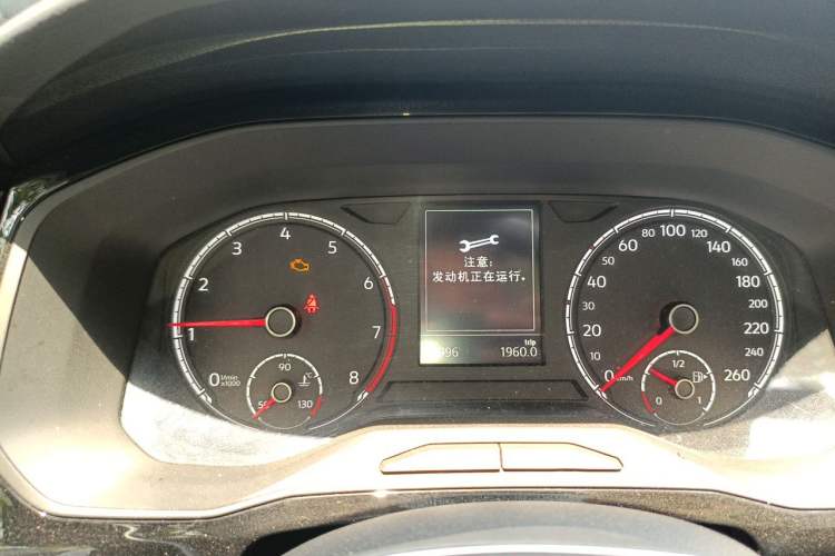Used Jetta VS7 2020 1.4T Automatic Entry-Level Trim Instrument Cluster