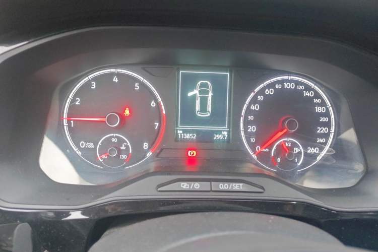 Used Jetta VS7 2020 1.4T Manual Entry-Level Trim Instrument Cluster